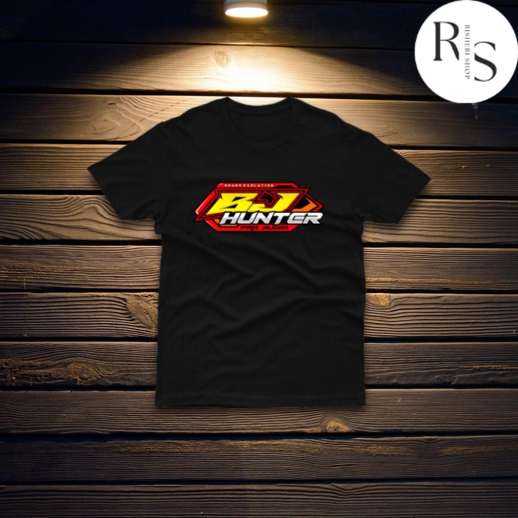 BJ Hunter Audio - Kaos Anak Viral Baju Sound System Audio Horeg Karnaval Orkes Premium Fashion Cotto