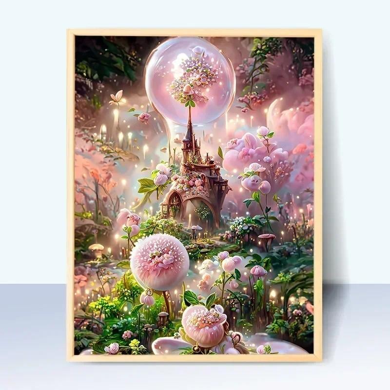 

Tulip DIY Digital Acrylic Flower Painting, Hand-filled Landscape Painting, Flower, 23054