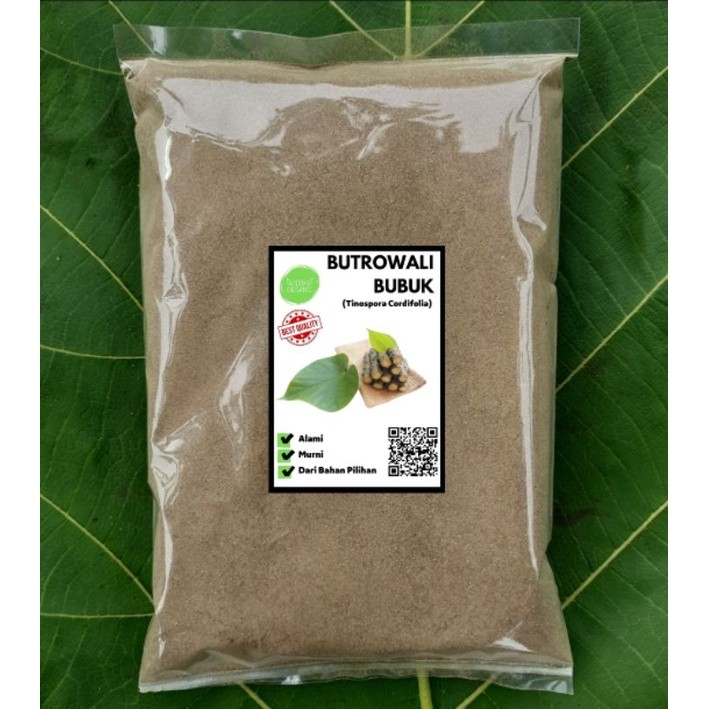 

Bubuk Powder Serbuk Brotowali Butrowali Bratawali Cacah Kering Organik Isi 250 Gram