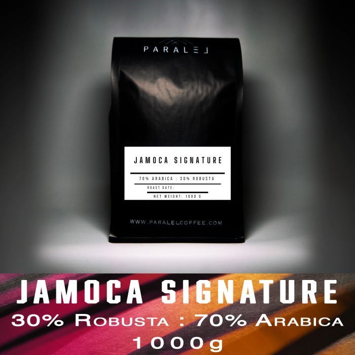 

[BIG SALE] Jamoca Signature 30% Robusta : 70% Arabica 1kg Coffee/Beans Biji Kopi - Medium/Sedang