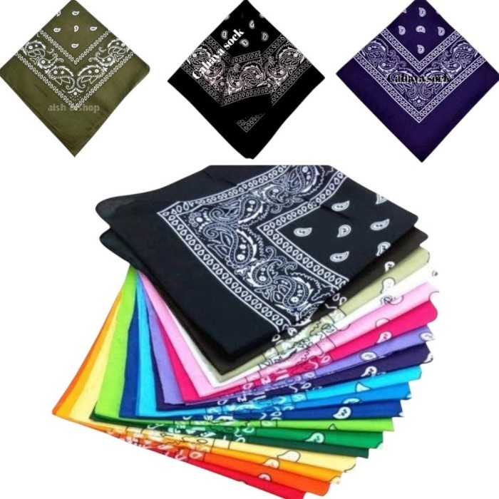 SLAYER BANDANA MOTIF MASKER IKAT KEPALA MULTIFUNGSI