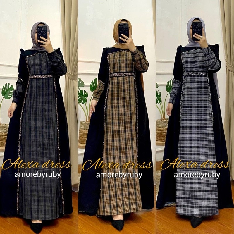 RAMADHAN SALE Alexa dress ori amore by Rubby / ori amore by ruby