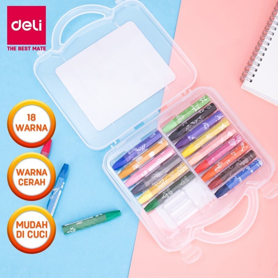 

Crayon Deli Color Emotion 18 Warna - EC20114