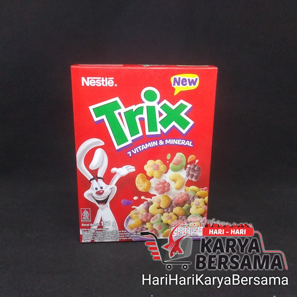 

SEREAL CEREAL SARAPAN TRIX 7 VITAMIN & MINERAL 150GR