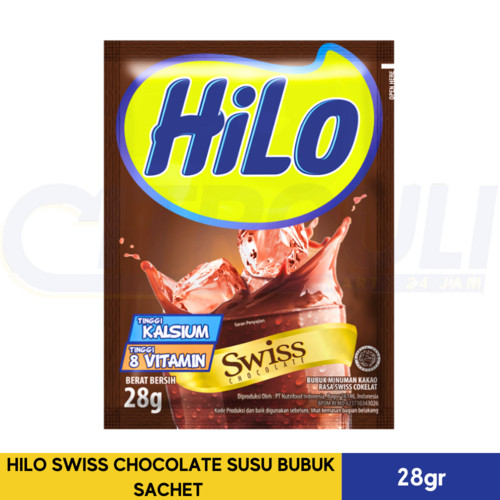 

HILO SWISS CHOCOLATE SUSU BUBUK SACHET 28gr