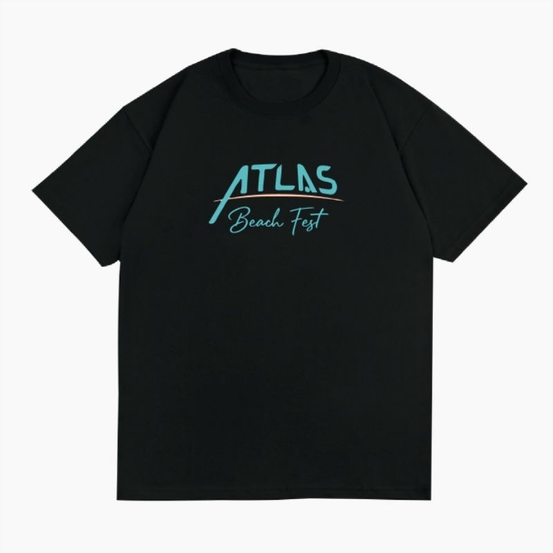 Kaos T-shirt Baju Atlas Beach Party