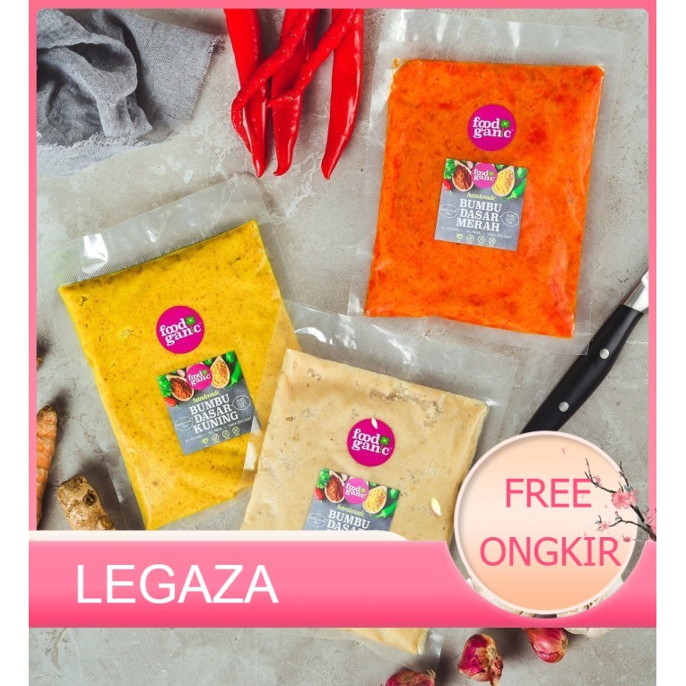 

Refiil isi ulang Bumbu Dasar Merah / putih / kuning / baceman bang - Refill Putih - Legaza