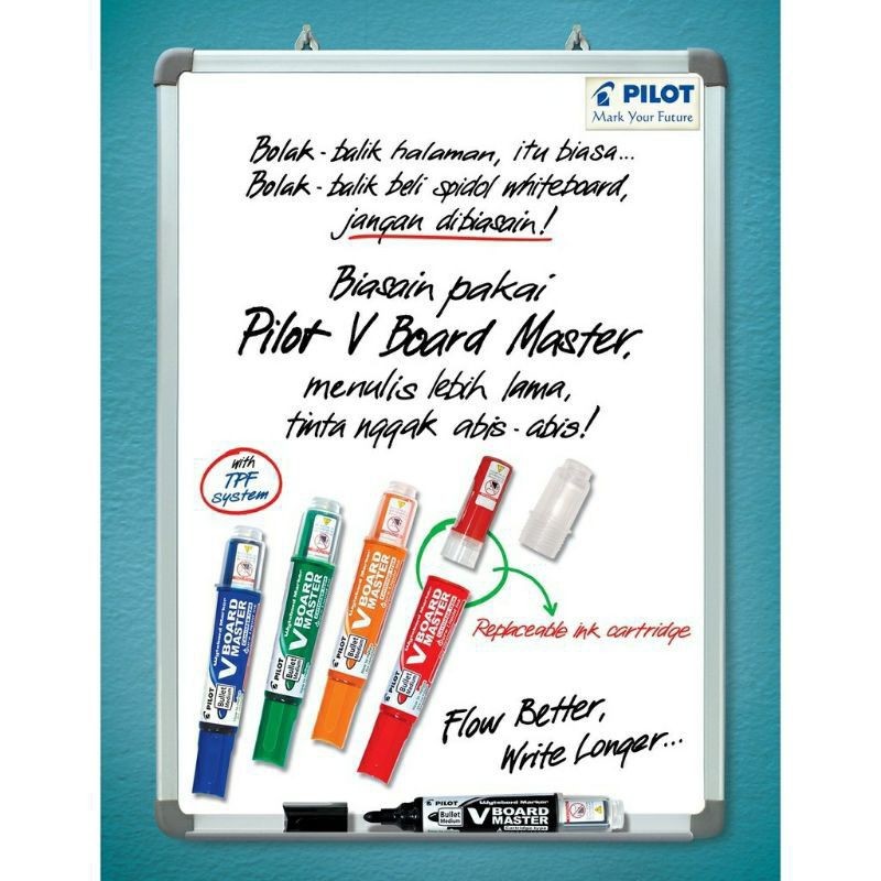 

REFILL SPIDOL WHITEBOARD PILOT V-BOARD WBS-VBM (1PAK/12PCS)