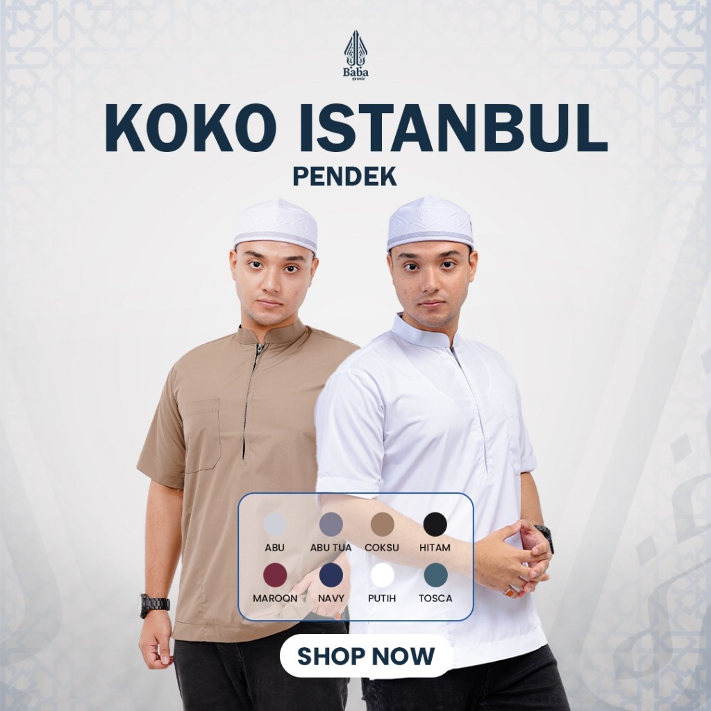 r52wd Koko Istanbul Babagaf Lengan Pendek