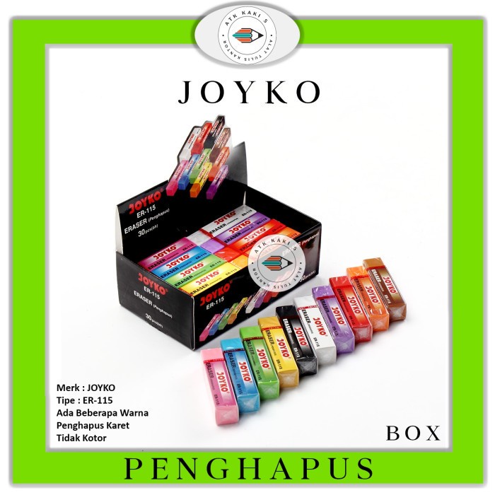 

JOYKO - Eraser Penghapus ER-115 - 1 Pcs