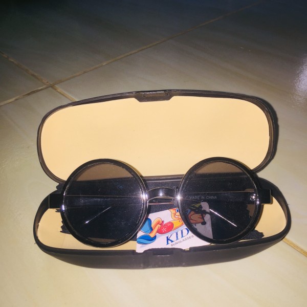 Kacamata Hitam Bulat Boboho Anak Bayi - Round Baby Sunglasses