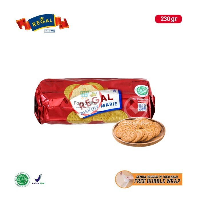 

Regal Marie Roll/ Marie Biscuits / Biskuit Mentega Susu [230 gr] - FasyAnita Mart Denpasar