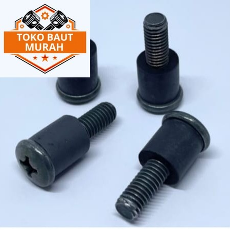 (paket isi 10 biji) Baut cover tutup CVT Nmax Aerox Lexy variasi