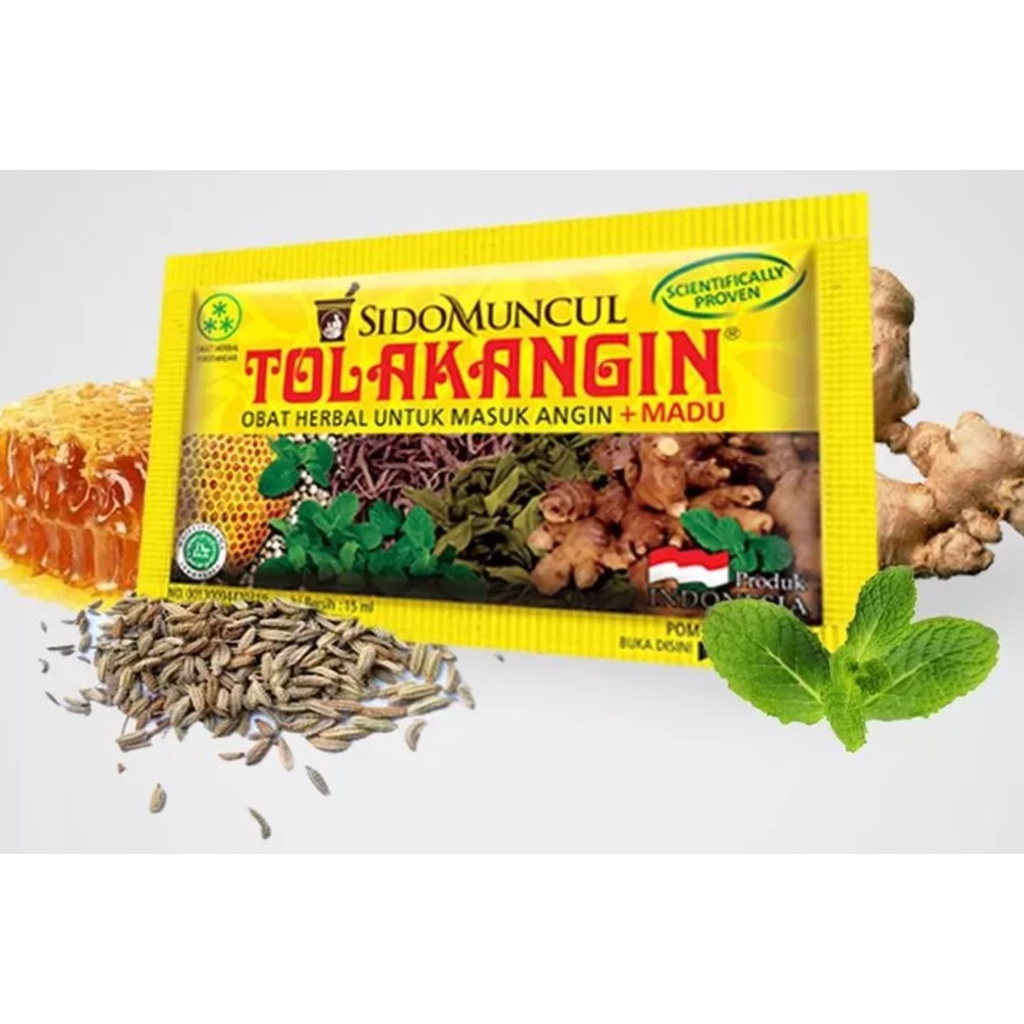

Tolak Angin Cair Plus Madu Dewasa 1 Sachet Sido Muncul 15ml