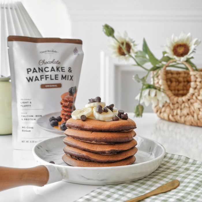 

Promo Bisa COD Viand Bevande Pancake & Waffle Mix Chocolate 238gr