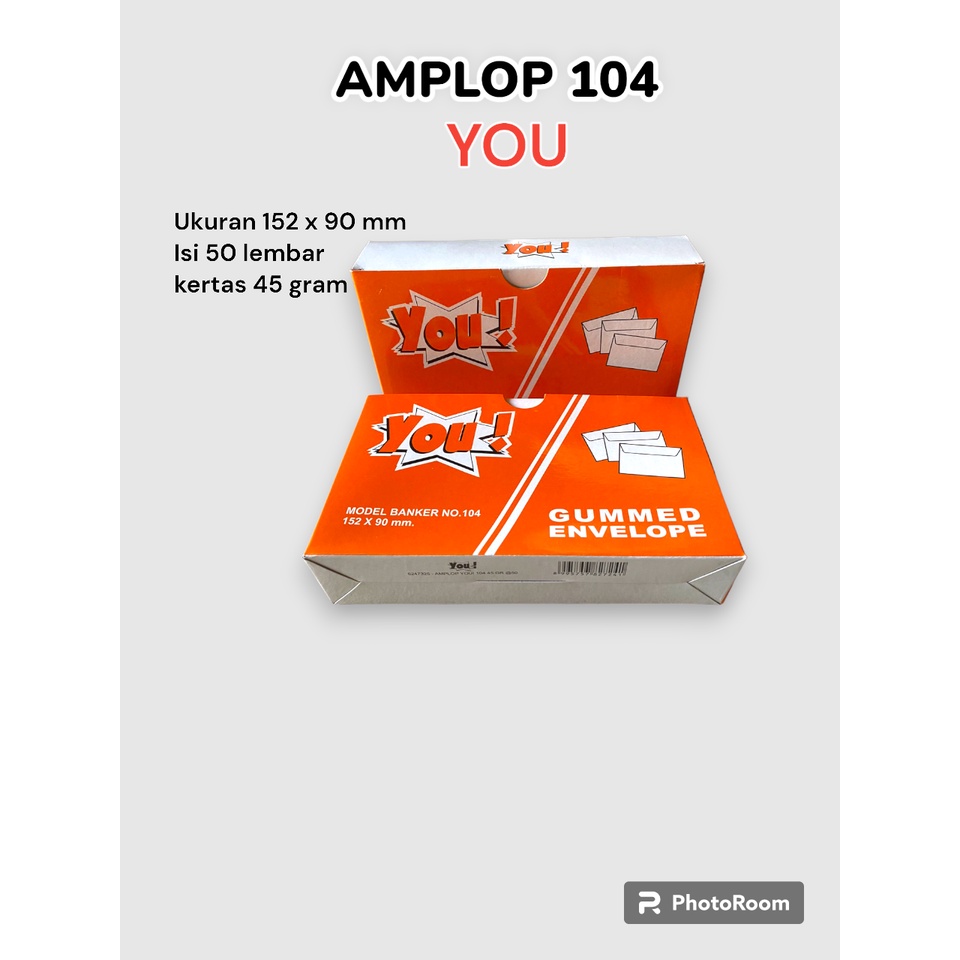 

[ 5 pack ] Amplop kondangan YOU 152 x 90 cm