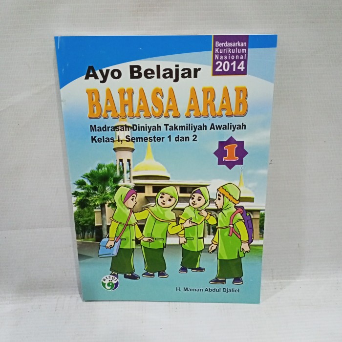 buku ayo belajar bahasa Arab kelas 1 mdta