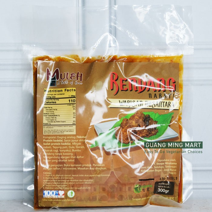 

MurMer Muleh Bumbu Rendang Vegetarian & Vegan Friendly - Warisan Nusantara