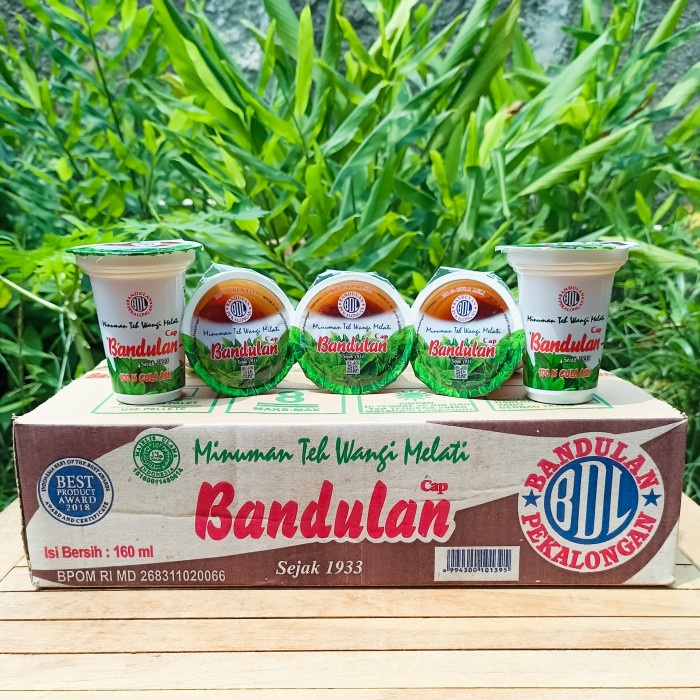 

✨PROMO✨ -Teh Bandulan 180 ml - Teh Melati (1 Dus Isi 24 Gelas) - 160 ml