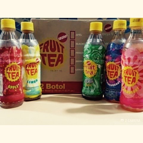 

✨PROMO✨ -Fruit Tea Botol Sosro 350ml 1 Dus Isi 12 Pcs