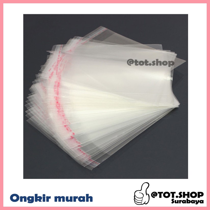 

17A. OPP LEM PLASTIK KACA 20 X 35 DVD,Bakery,Undangan,Roti,Amplop,Angpao (Isi 100 Lembar)