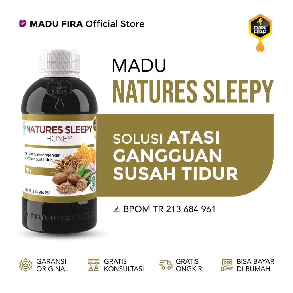 

Madu Natures Sleepy Obat Atasi Insomnia Ampuh Natures Sleepy Original