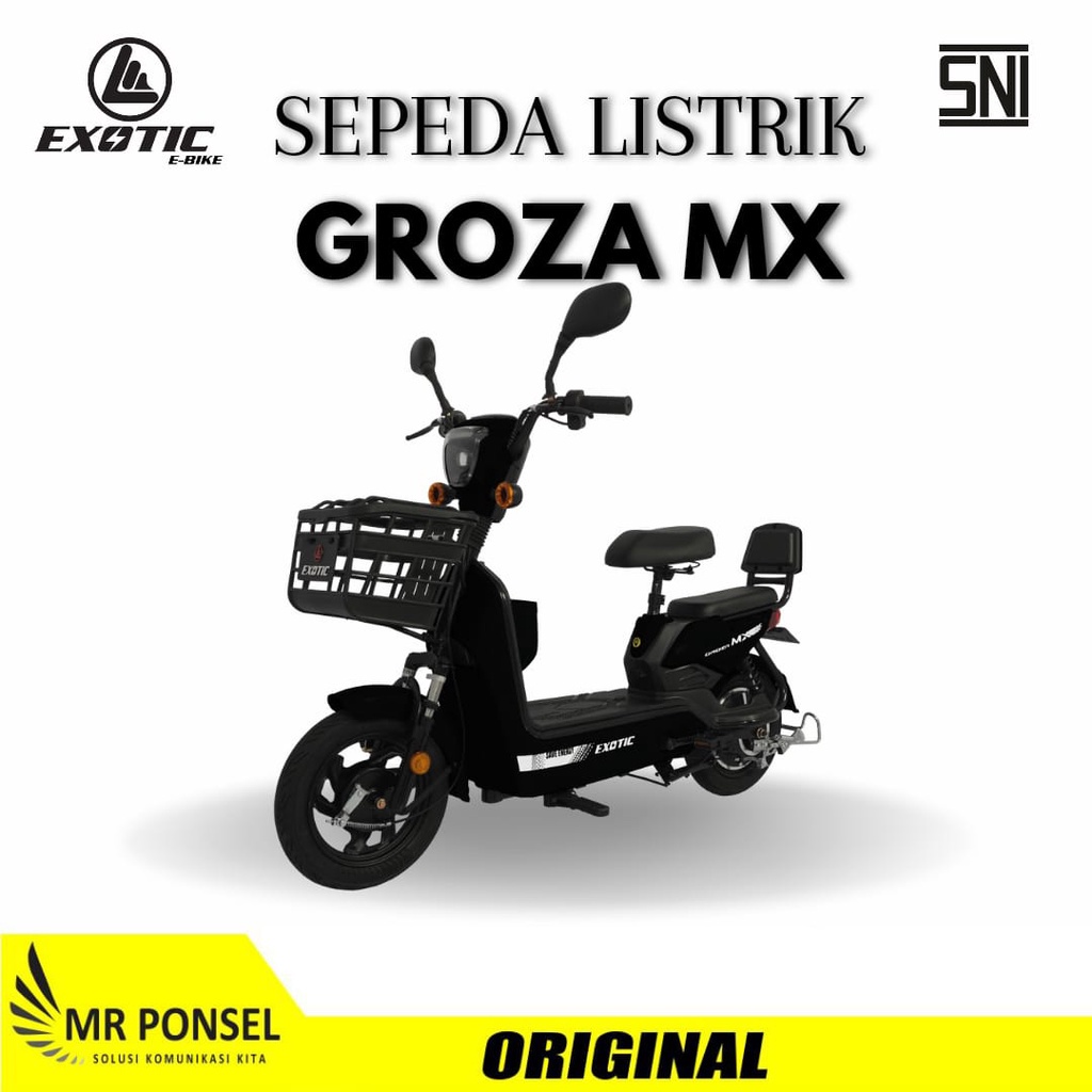 SEPEDA LISTRIK GROZA MX PACIFIC EXOTIC