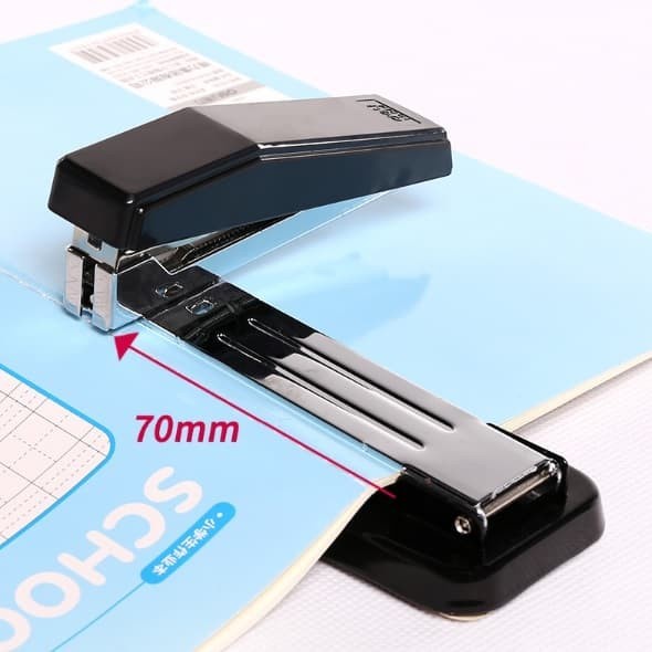 

kurniacollection09_id Promo Terbaru Stapler BESAR Putar 3 Arah Rotating Rotary Staples 0414 DELI ATK1449DL - Random / Acak