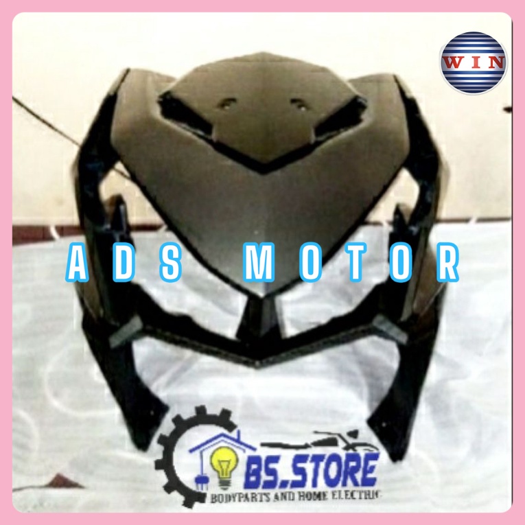 TAMENG PANEL DEPAN   FULL SET VARIO 150 125  2015-2017 HITAM DOFF| TAMENG DEPAN FULL SET VARIO 150/1