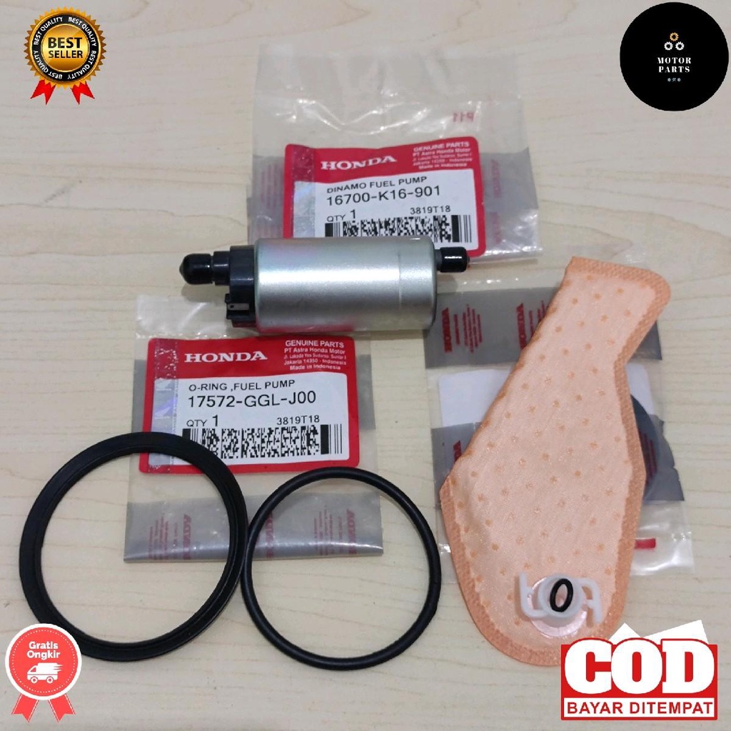 Honda (Beat Fi/Esp - Beat Pop Esp - Scoopy Fi/Esp - Vario 110 Fi - Vario 125 Fi - Spacy Fi - Verza -