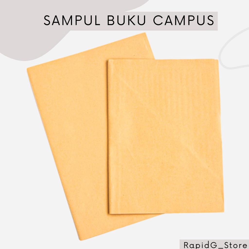 

Sampul Buku Kertas Coklat Ukuran Boxy Samson Campus Polos Isi 20 Lembar