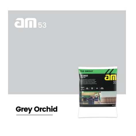 Semen Nat Keramik AM 53 / AM53 Abu / Grey Orchid