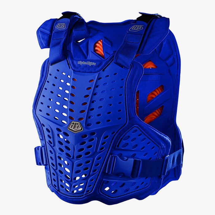 CHEST PROTECTOR TLD ROCKFIGHT CE - SOLID BLUE