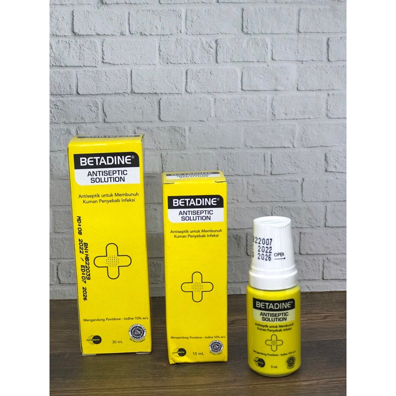 Betadine antiseptic solution