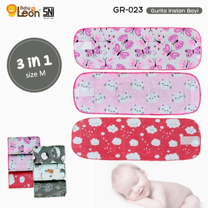Baby Leon Gurita Bayi Perekat Instan - Gurita Bayi Perekat Instan Newborn isi 3pcs