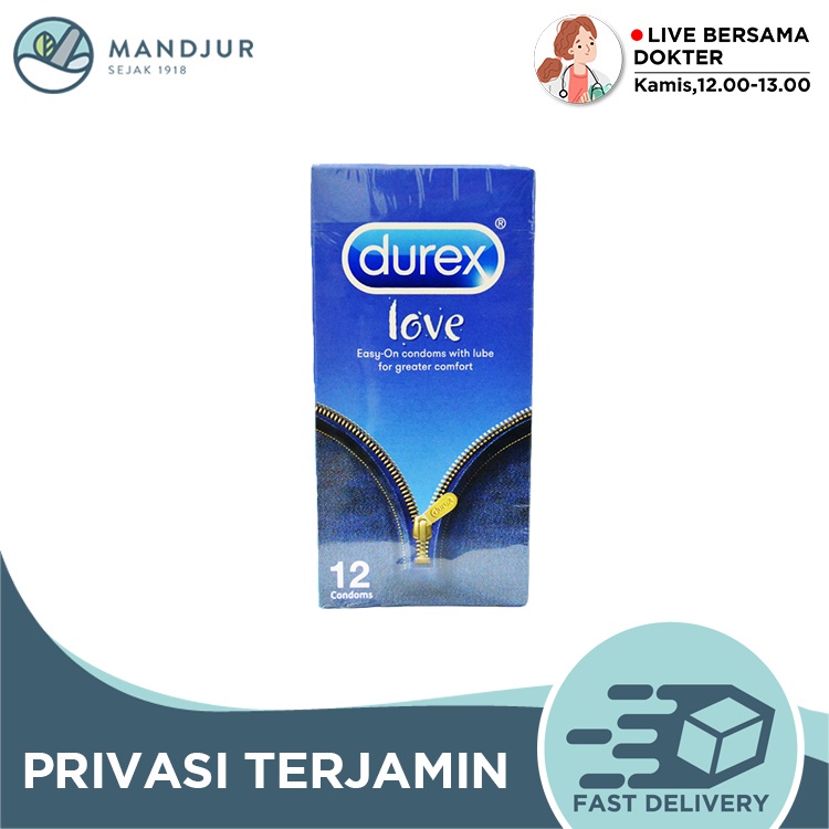Kondom Durex Love - Isi 12