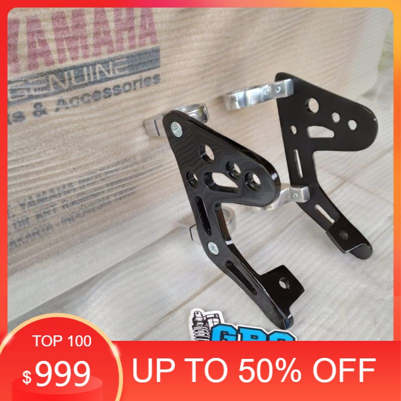 [COD] Breket Kupingan Dudukan Pangkon Lampu RX King Model Bpro Hitam Set Cincin PNP Byson As 41
