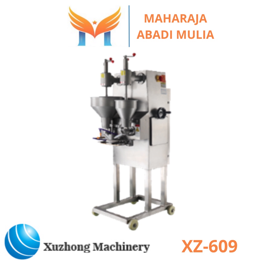 Mesin Cetak Bakso Isi Xuzhong XZ-609 Kapasitas Produksi 200-2300Pcs/Min