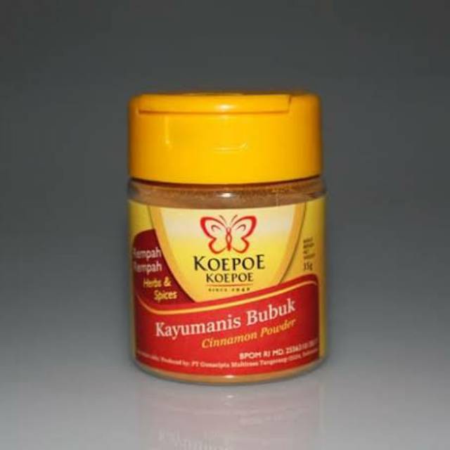 

Koepoe Koepoe Kayu Manis Bubuk 35 Gr