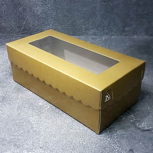 

DUS EMAS UKURAN 10x20, 10x30, 12x25, Tinggi 7cm - 10x30alas putih