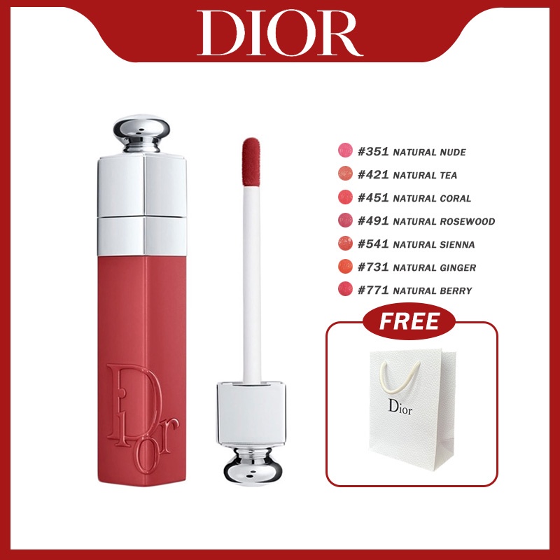 【COD】 【100%ORI】DIOR Addict Lip Gloss Tatto Tint New formula  Liquid Lipstick / Lip tattoo 351/421/54