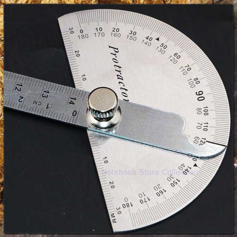 

Notebook Store Collection Penggaris Busur Derajat Measuring 14.5cm 180 Degree