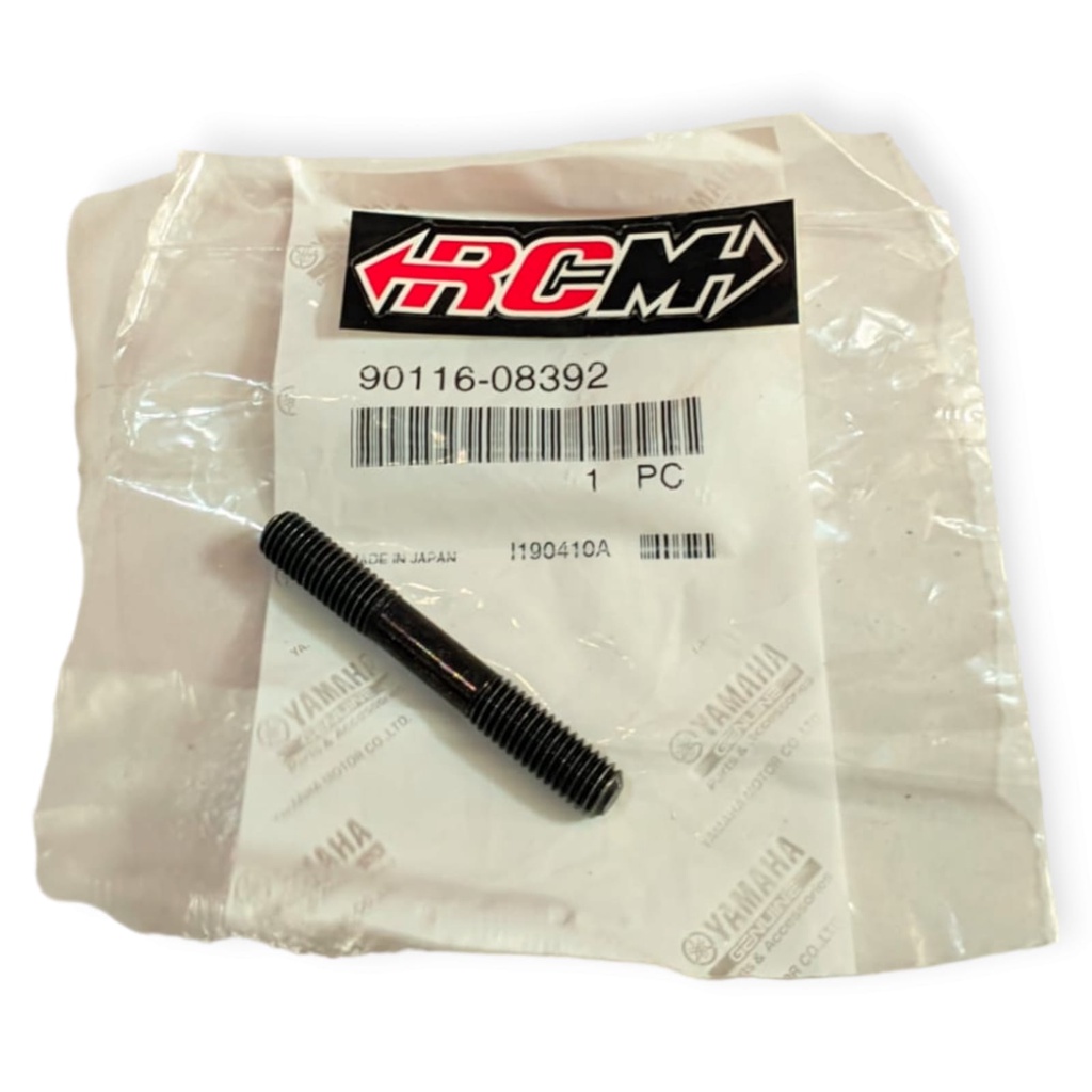 90116-08392 BOLT STUD BAUT CYLINDER BLOK ALFA SIGMA FORCE 1 FIZ FIZ R Y125Z Y125ZR ORI ORIGINAL YAMA