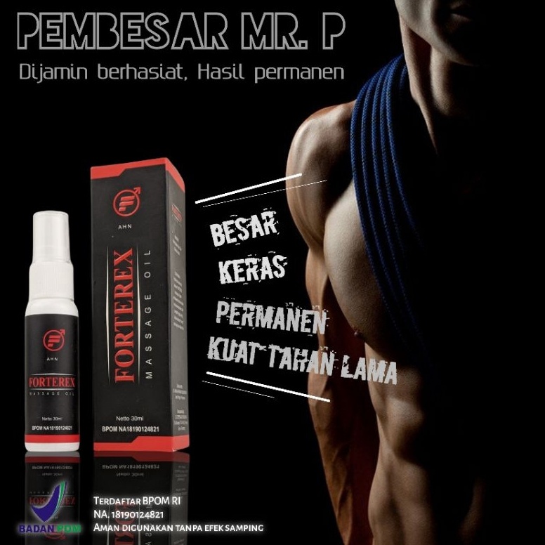 (COD) Modis.. Forterex massage oil pembesarpenis pria asli permanen bpom pembesar vital mr p pria pe