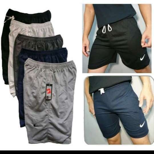 [Paket Isi 5pcs] //JUMBO MAX BB 110KG Celana Pendek Pria Bahan Babyterry Fleece //Celana Kolor Sport