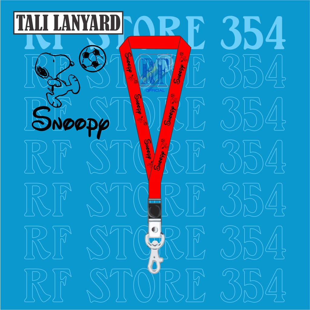 

Tali Lanyard SNOOPY PEANUTS | KARTUN KOMIK | ANJING DOG PREMIUM distro GANTUNGAN KUNCI/GANTUNGAN ID CARD/GANTUNGAN POD Best seller COD