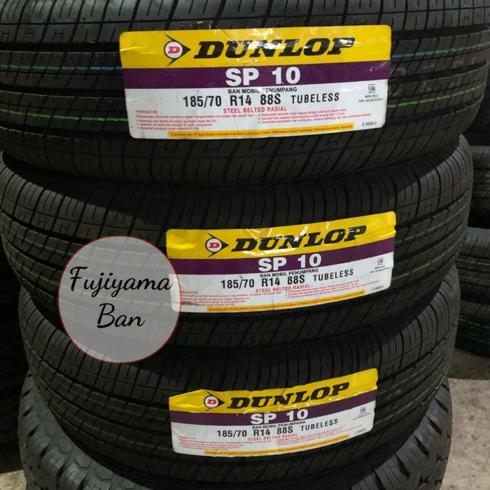 Ban Mobil Dunlop SP10 185 70 R14 14 SP 10 Avanza Xenia