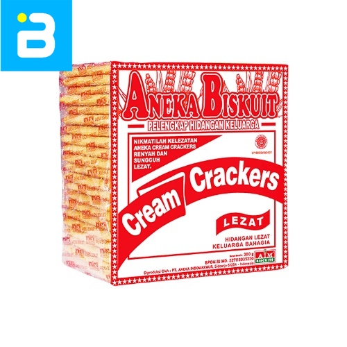 

Aneka Biskuit Cream Crackers 300G