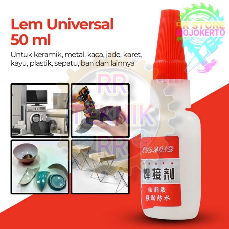 

Lem Super 50gr - Lem Sepatu 50g - Lem Serbaguna 50g