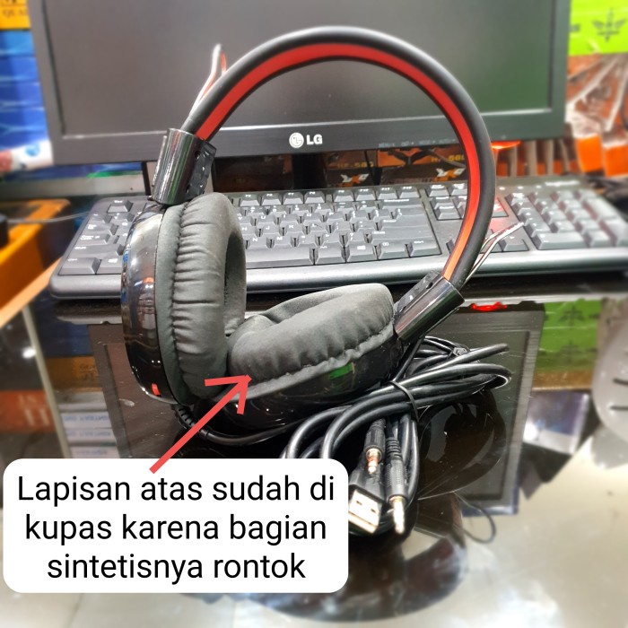 Headset Gaming Kubite Incus Jd-V2A Obral